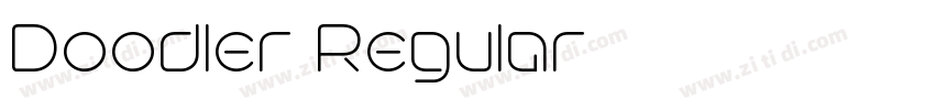 Doodler Regular字体转换 Doodler Regular字体转换